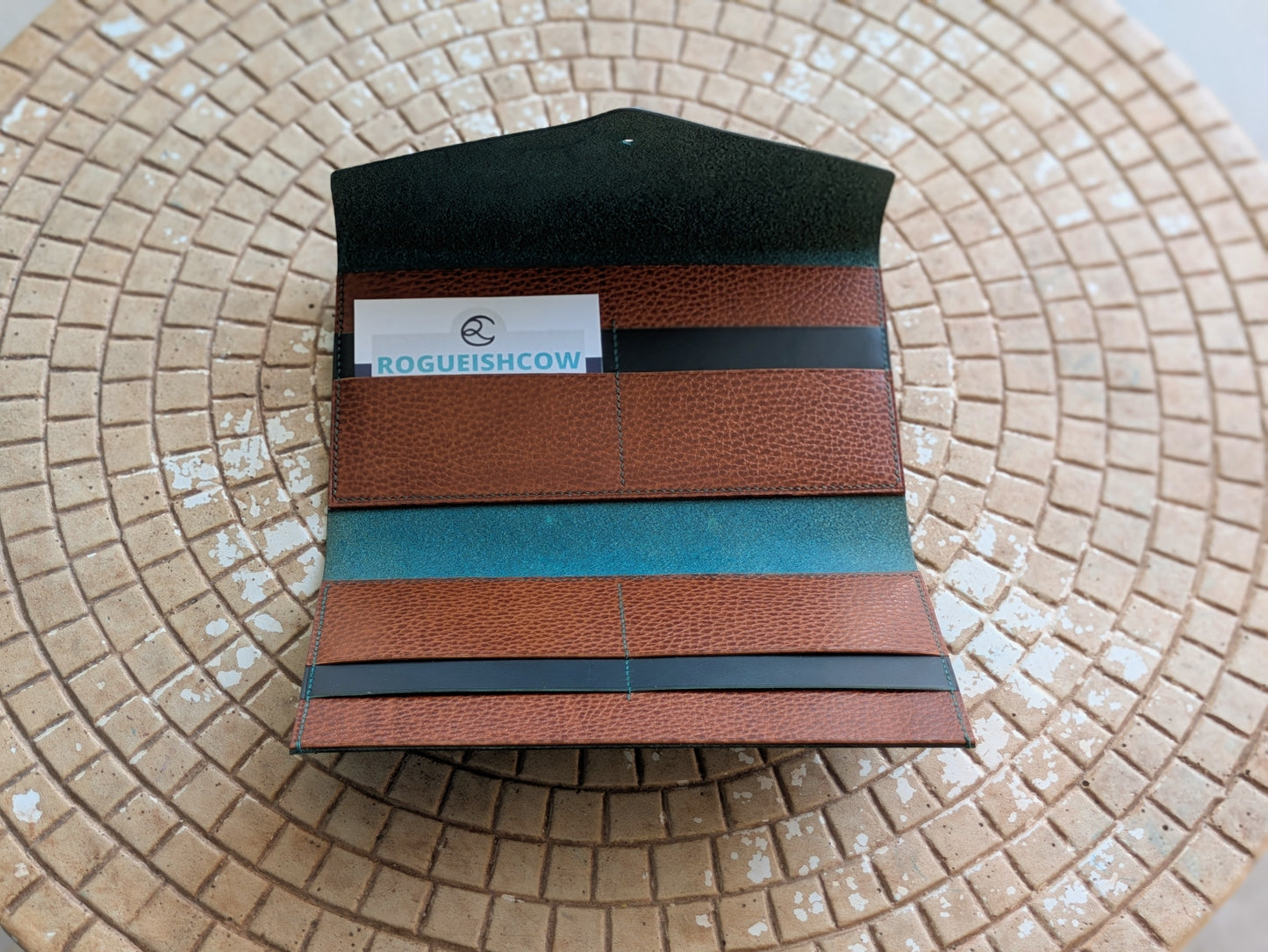Envelope Wallet made by Rogueish Cow