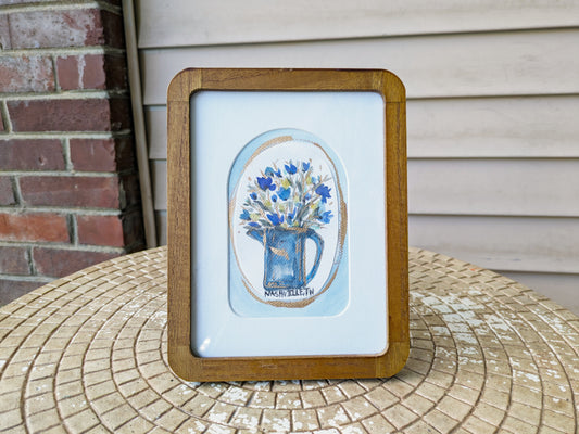 Nashville Flowers by KM Abstract Splash Designs - Trellis & Vine KM Abstract Splash Designs Artwork