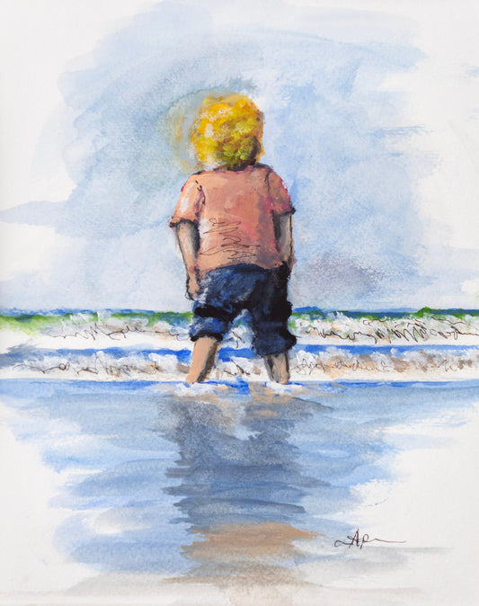 Ocean Wonder by Anne Polk - Trellis & Vine Anne Polk Artwork