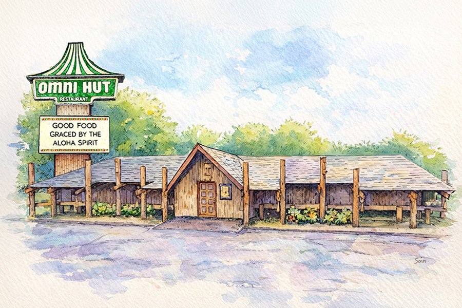 Omni Hut - Trellis & Vine Adam Sain Artwork
