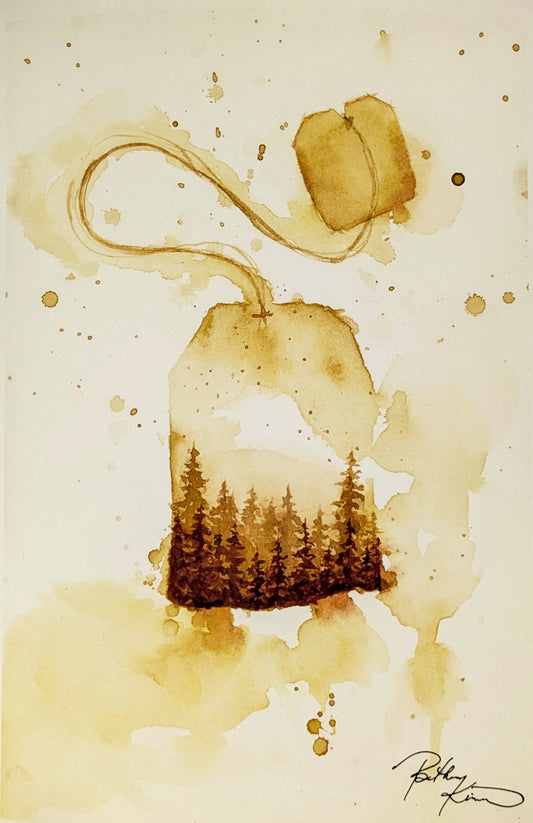 Pine Tea 10x15 Prints by Beth Kiernan - Trellis & Vine Beth Kiernan Art Print