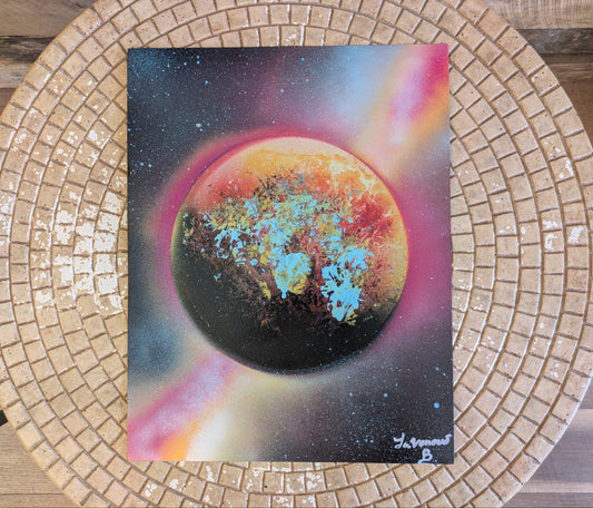 Planetary Collection 11x14 - Trellis & Vine Lavonous Byars Artwork