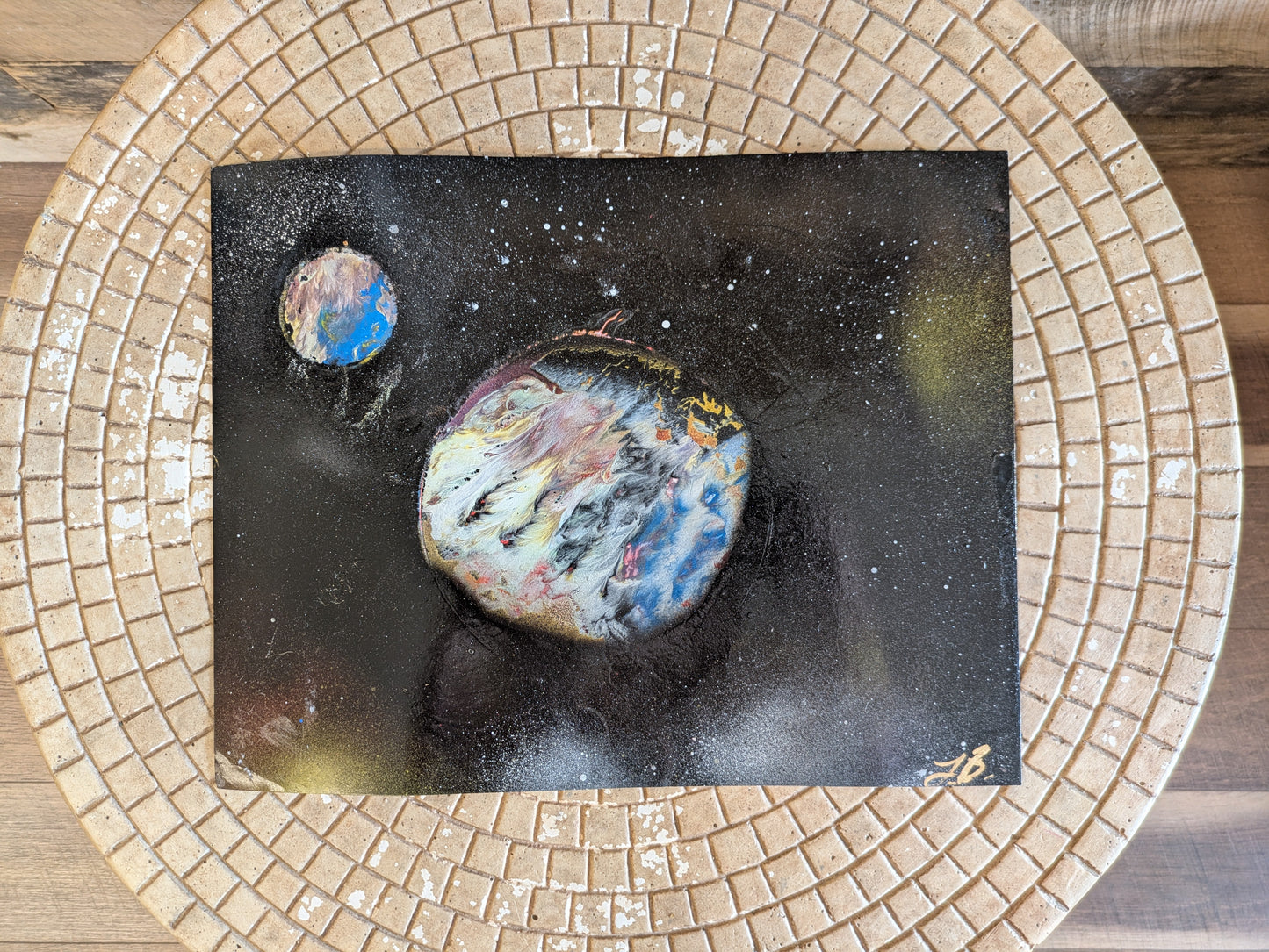 Planetary Collection 11x14 - Trellis & Vine Lavonous Byars Artwork