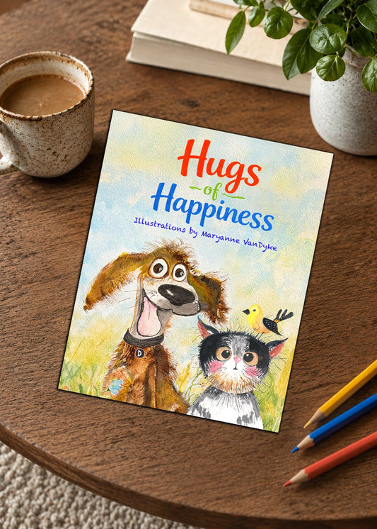 PRESALE: Hugs of Happiness - Illustrations by Maryanne VanDyke - Trellis & Vine Trellis & Vine Books