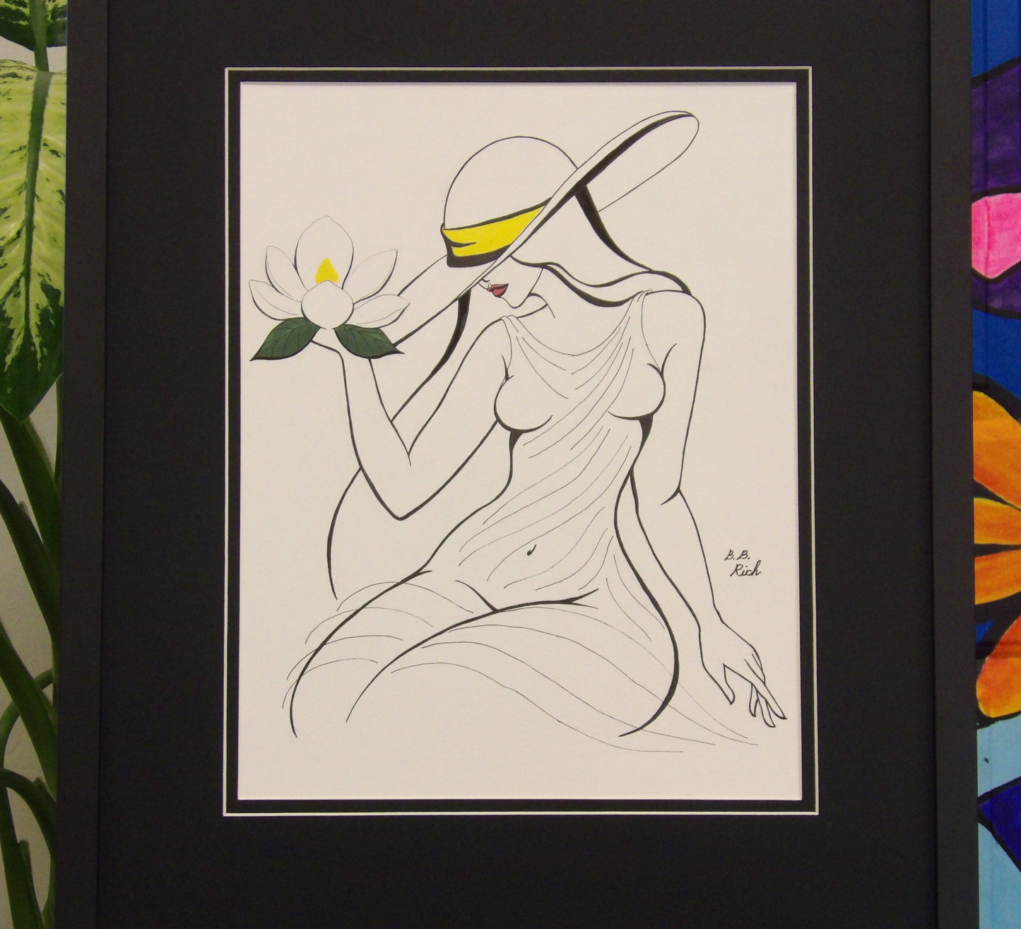 Southern Grace - Trellis & Vine B.B. Rich Art Piece