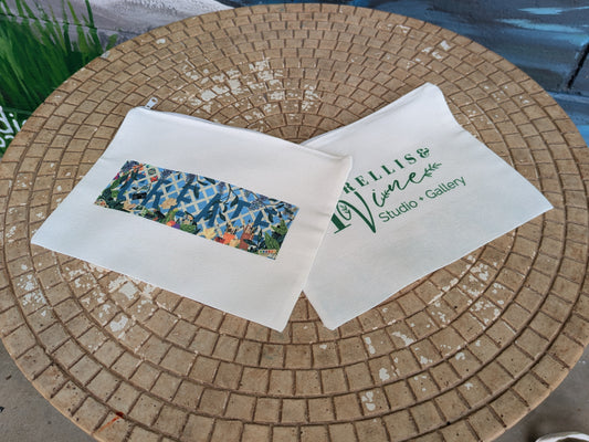 T&V Pencil Bags - Trellis & Vine Trellis & Vine - Canvas Pouch