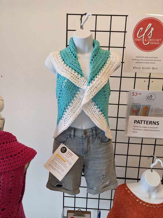 Circle Vests - Trellis & Vine CLS Knit & Crochet Crocheted Clothing