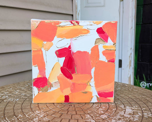 Fallen Leaves by KM Abstract Splash Designs
