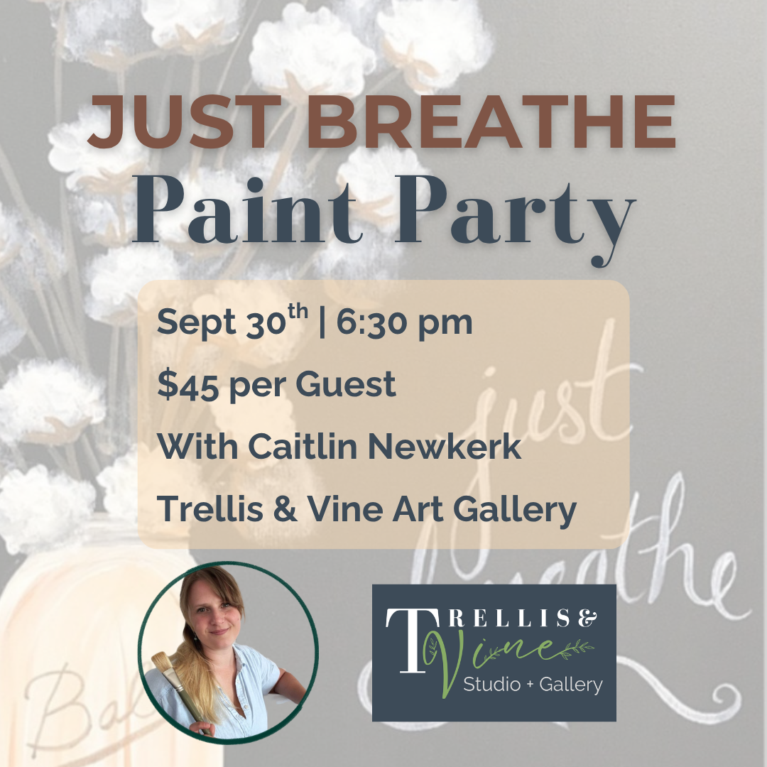 Just Breathe: A Paint Party | Sept 30th