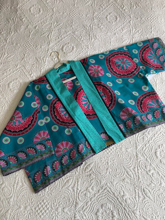 Cropped Kimono African Fabric