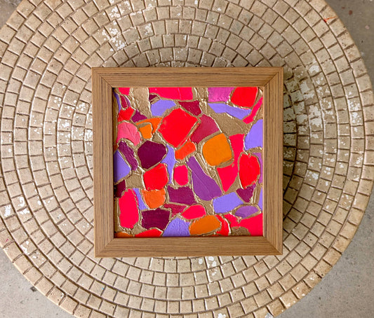 Red Blood Cells by KM Abstract Splash Designs