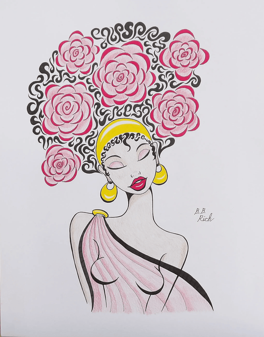 Brilliance in Bloom by B.B. Rich - Trellis & Vine Trellis & Vine Artwork