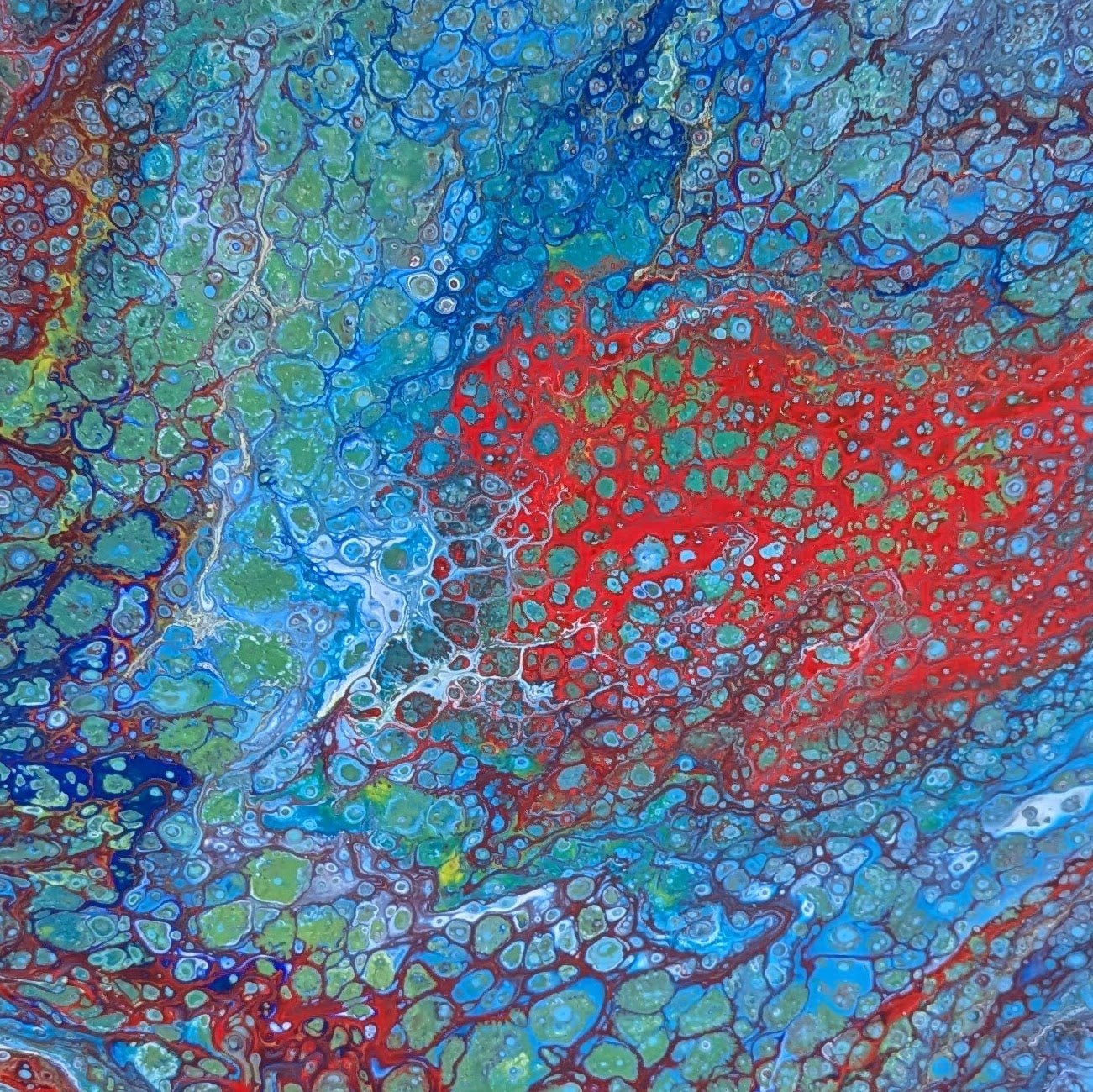 Coral Collection by E.L. Craig - Trellis & Vine E. L. Craig Art Piece