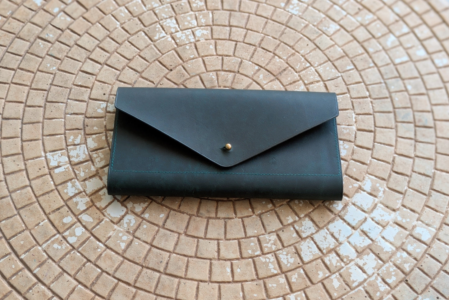 Envelope Wallet made by Rogueish Cow - Trellis & Vine Rogueish Cow Wallet