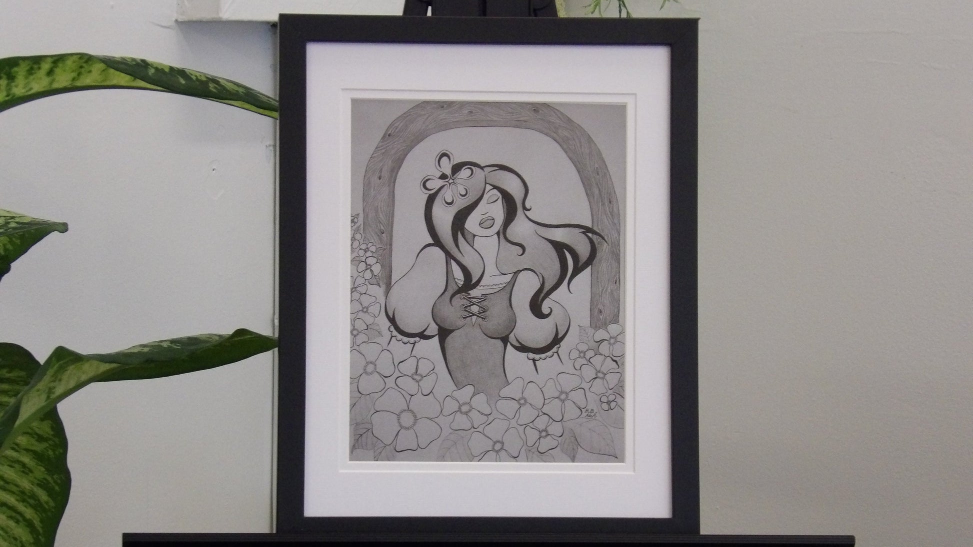 Garden Gate by B.B. Rich - Trellis & Vine B.B. Rich Art Print