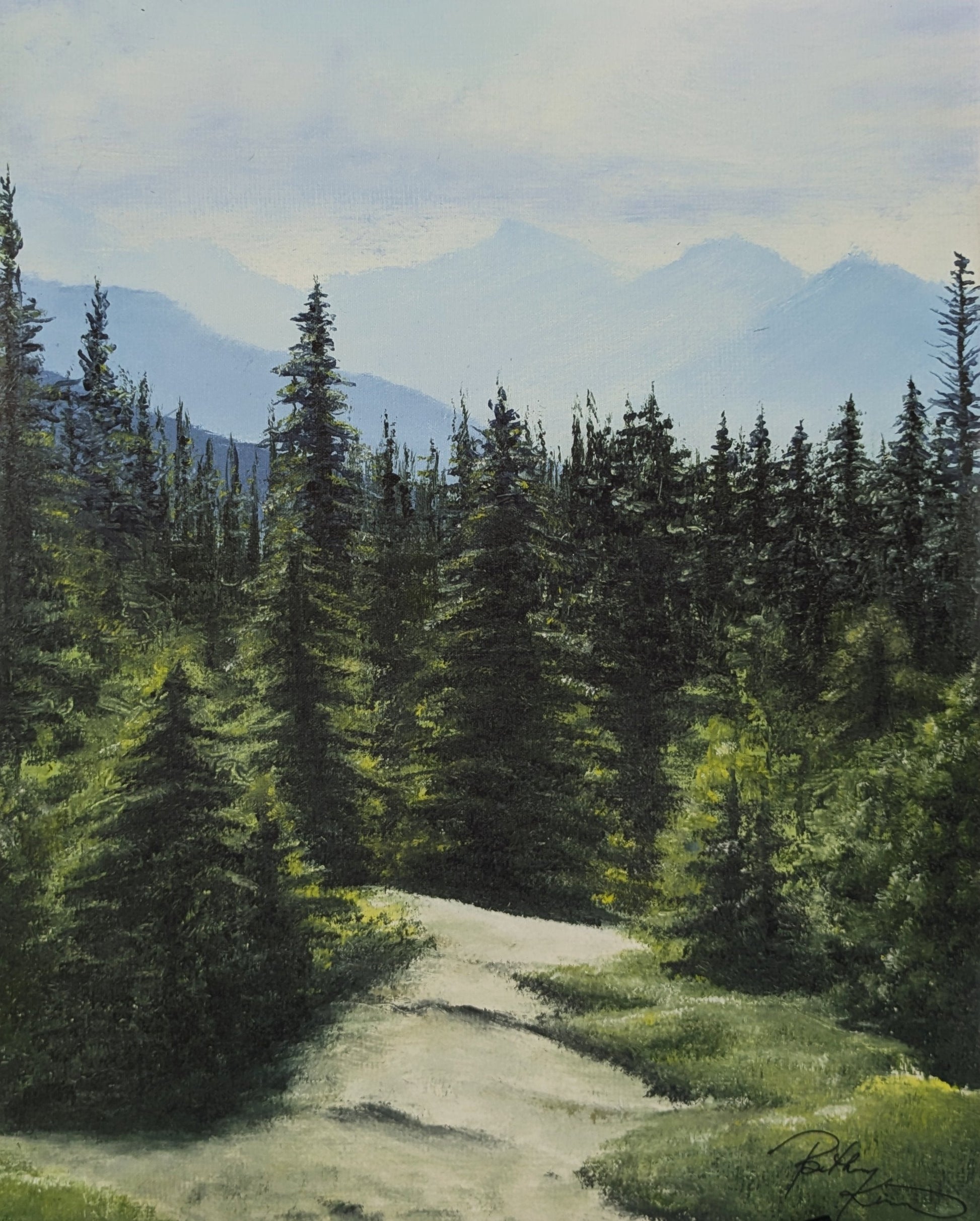 Mountain Bliss Prints by Adventurine Art Studio - Trellis & Vine Beth Kiernan Art Print