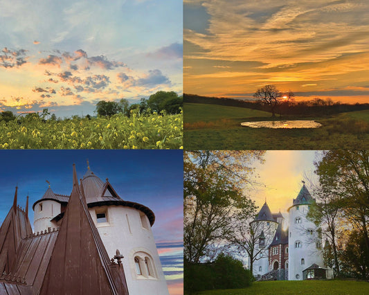 "New Castle Road Sunsets" Photography Book by Adam Sain - Trellis & Vine Adam Sain Photo Book