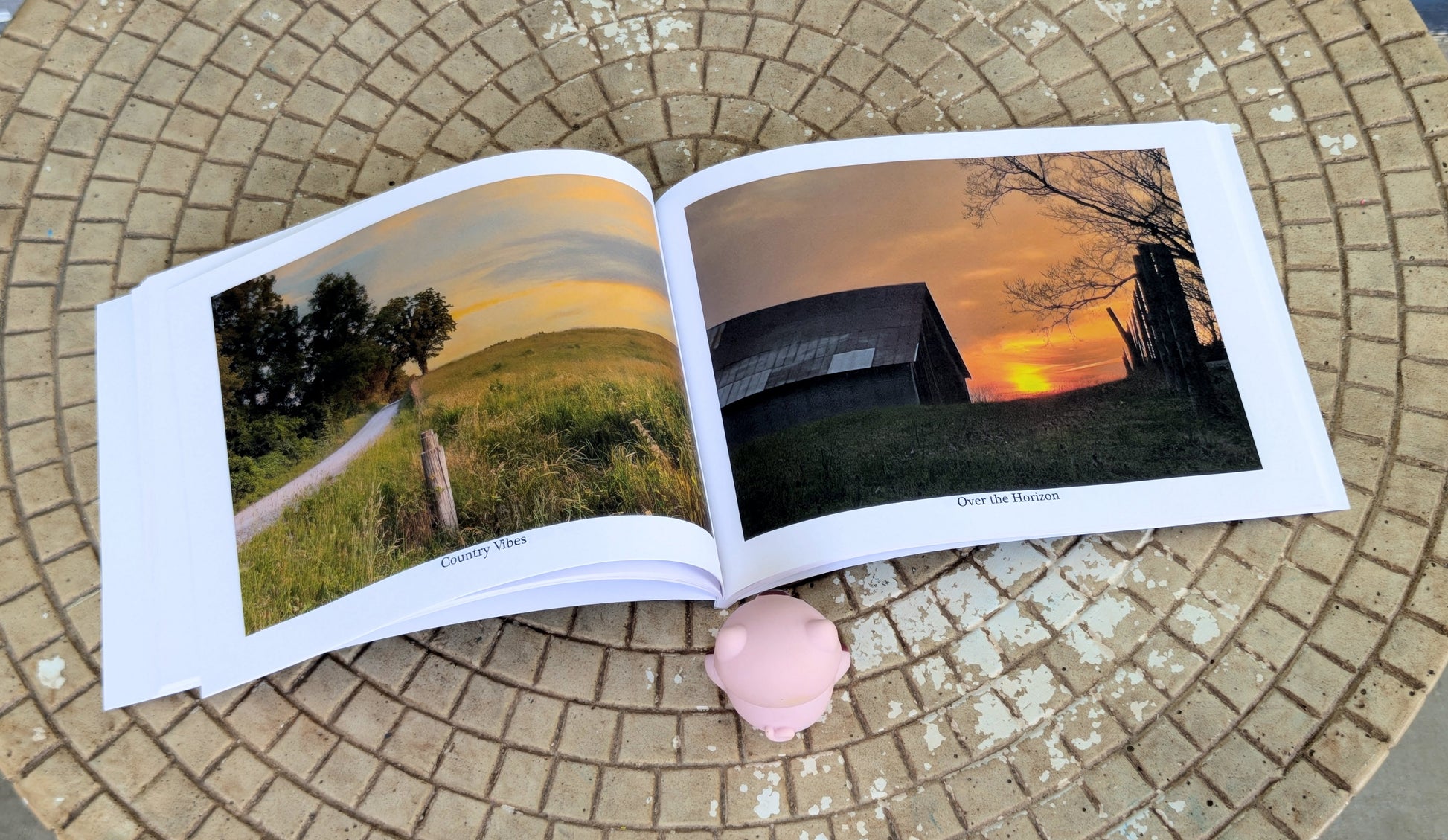 "New Castle Road Sunsets" Photography Book by Adam Sain - Trellis & Vine Adam Sain Photo Book