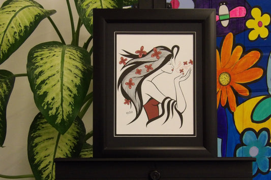 Pleasant Fragrance by B.B.Rich - Trellis & Vine B.B. Rich Art Print