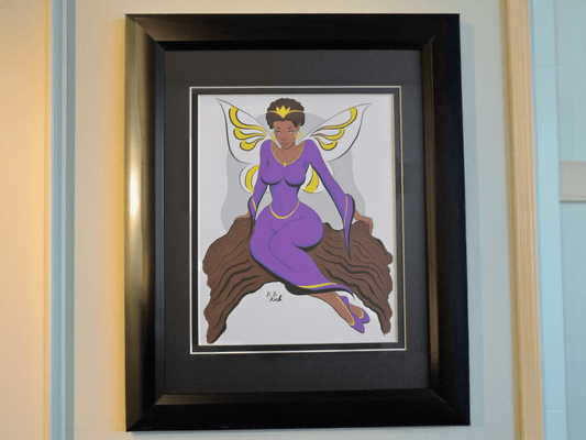 Queen's Repose by B.B. Rich - Trellis & Vine B.B. Rich Art Print