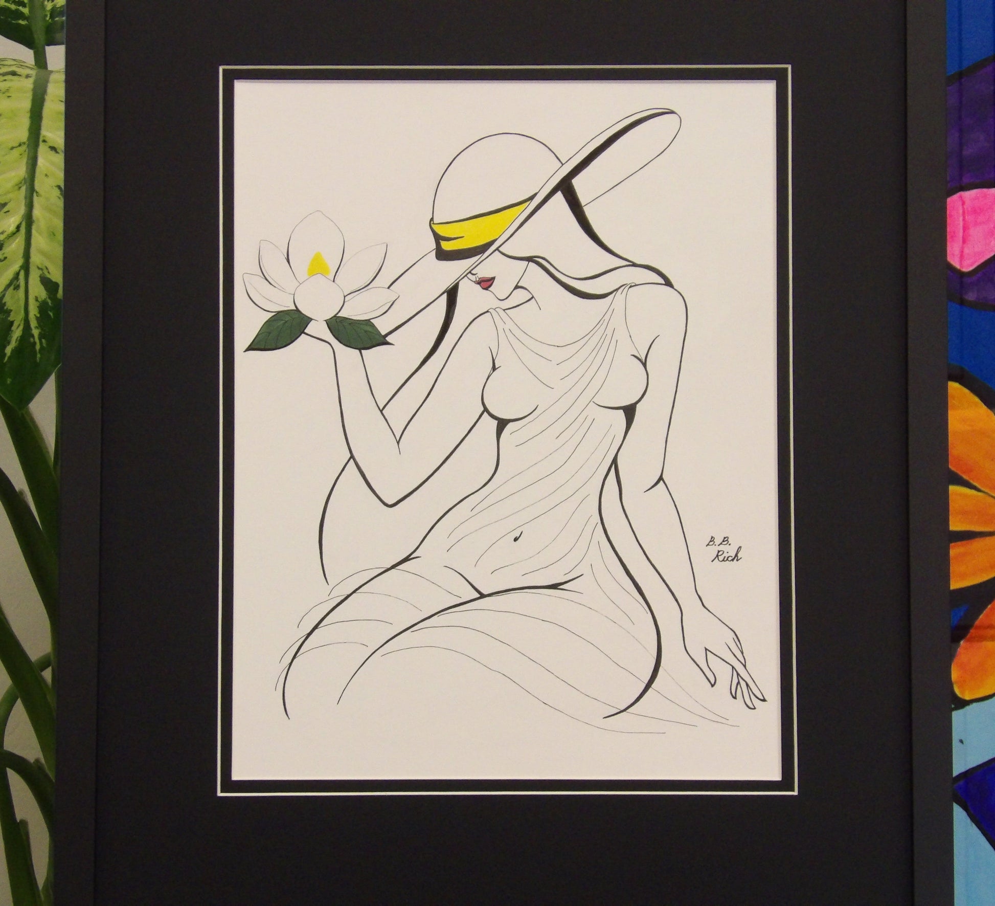 Southern Grace - Trellis & Vine B.B. Rich Art Piece