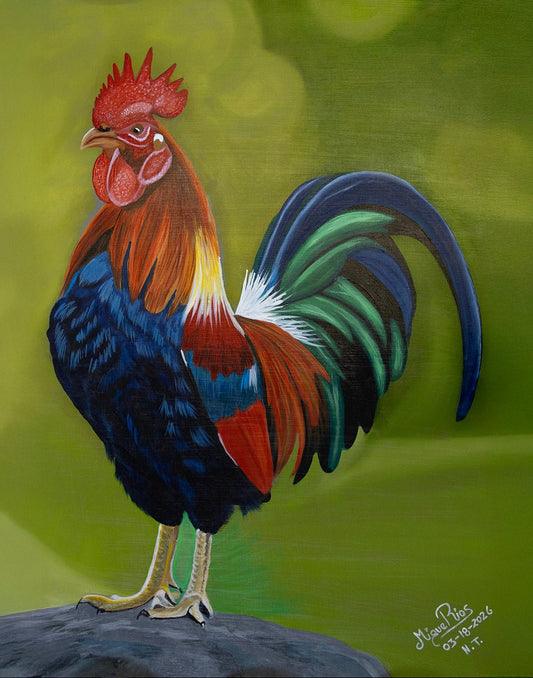 St Peter's Rooster Fine Art Prints - Trellis & Vine Trellis & Vine