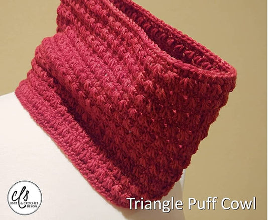 Triangle Puff Cowl - Trellis & Vine CLS Knit & Crochet Crocheted/knitted Clothing