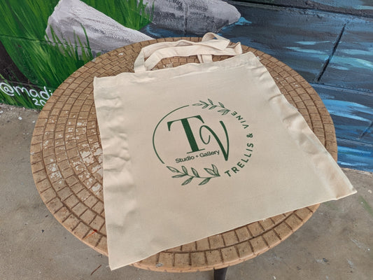 T&V Tote Bags! - Trellis & Vine Trellis & Vine  - Canvas Bag
