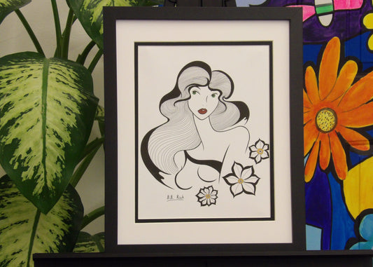 Upon Reflection by B.B. Rich - Trellis & Vine B.B. Rich Art Print